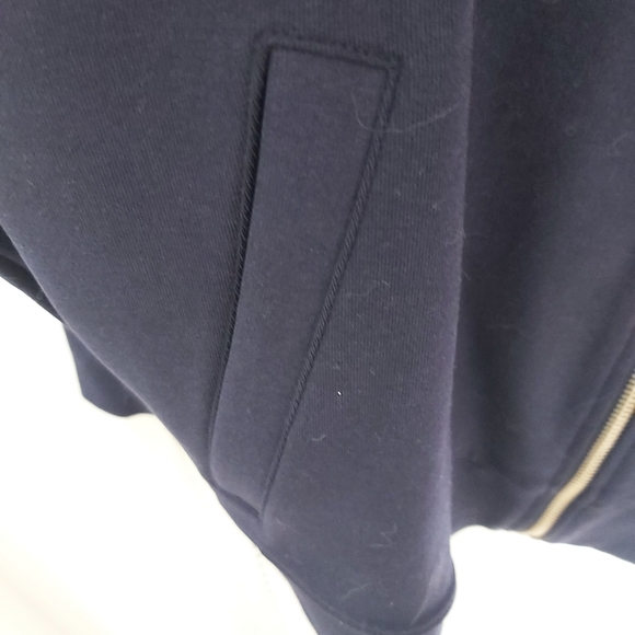 NAVY Brooke Bomber Sweatshirt - Picture 9 of 13